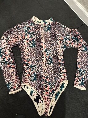 Maaji one piece long sleeve reversible swimsuit